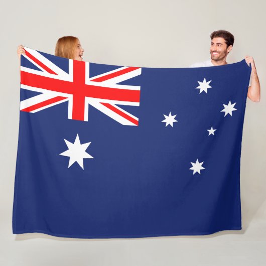 Flagge Australiens groß Fleecedecke (Beispiel)