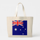 Flagge Australiens Jumbo Stoffbeutel (Rückseite)