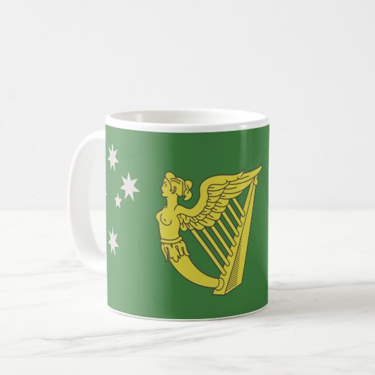 Flagge Australiens Kaffeetasse (Vorderseite Links)