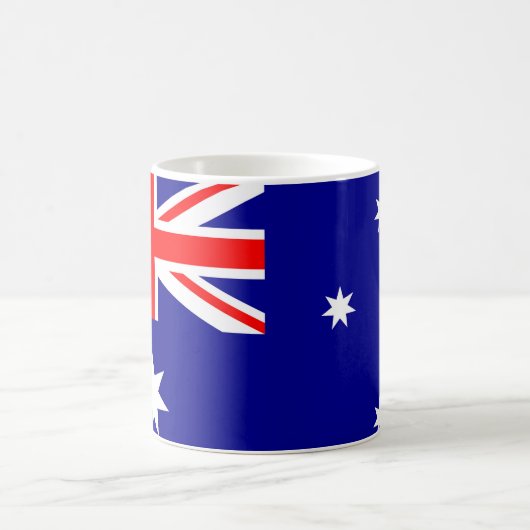 Flagge Australiens Kaffeetasse (Mittel)