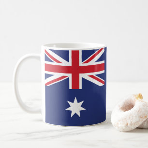 Flagge Australiens Kaffeetasse