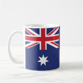 Flagge Australiens Kaffeetasse (Links)