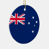 Flagge Australiens Keramik Ornament (Rechts)