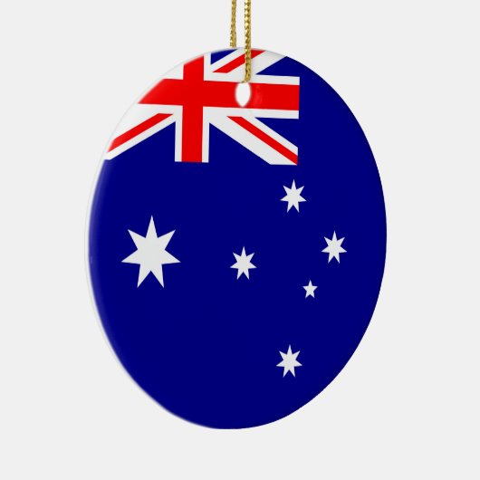 Flagge Australiens Keramik Ornament (Rechts)