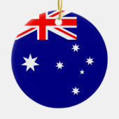 Flagge Australiens Keramik Ornament (Vorne)