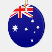 Flagge Australiens Keramik Ornament (Links)
