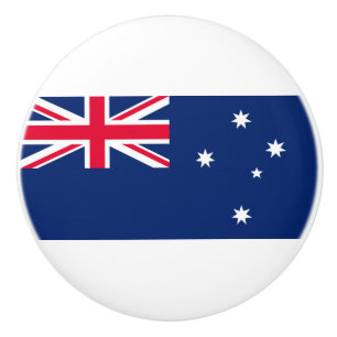 Flagge Australiens Keramikknauf