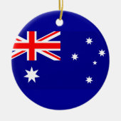 Flagge Australiens Keramikornament (Vorne)