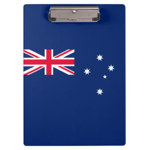 Flagge Australiens Klemmbrett