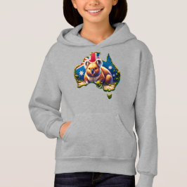 Flagge Australiens Koala Bear Hoodie