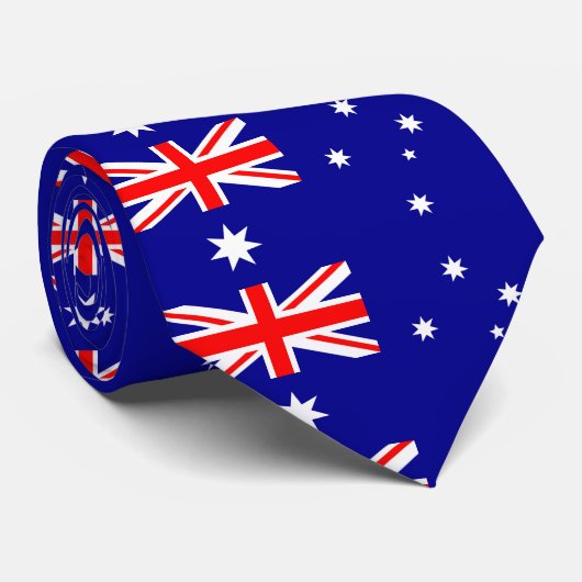 Flagge Australiens Krawatte (Gerollt)