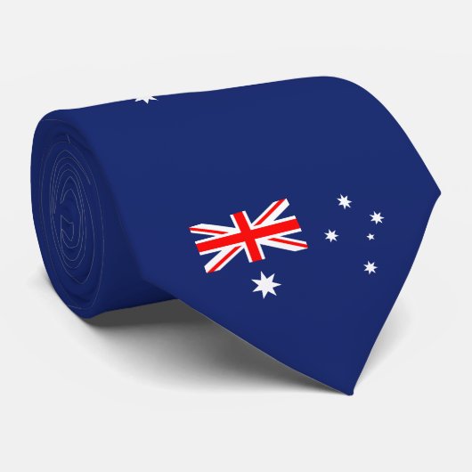 Flagge Australiens Krawatte (Gerollt)