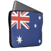 Flagge Australiens Laptopschutzhülle (Vorne Rechts)