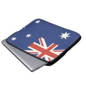 Flagge Australiens Laptopschutzhülle (Vorne Knopf)