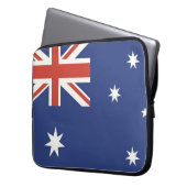 Flagge Australiens Laptopschutzhülle (Vorderseite Links)