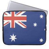 Flagge Australiens Laptopschutzhülle (Vorderseite)