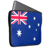 Flagge Australiens Laptopschutzhülle (Vorne Rechts)