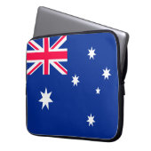 Flagge Australiens Laptopschutzhülle (Vorderseite Links)