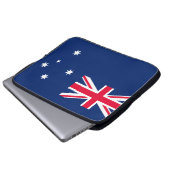 Flagge Australiens Laptopschutzhülle (Vorne Knopf)