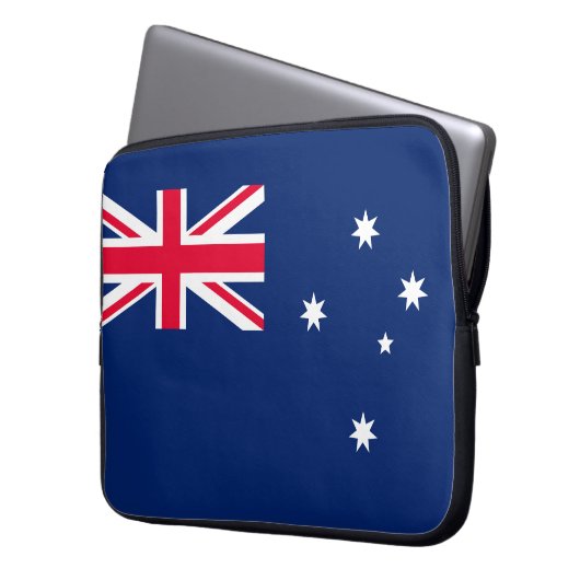 Flagge Australiens Laptopschutzhülle (Vorderseite Links)