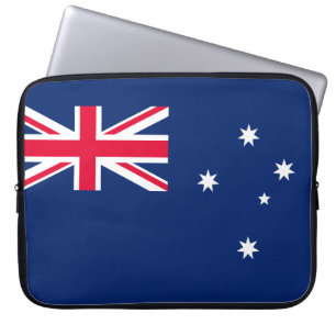 Flagge Australiens Laptopschutzhülle