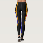 Flagge Australiens Leggings (Rückseite)