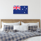 Flagge Australiens Leinwanddruck (Insitu (Schlafzimmer))