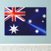 Flagge Australiens Leinwanddruck (Insitu (Holzboden))