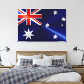 Flagge Australiens Leinwanddruck (Insitu (Schlafzimmer))