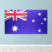 Flagge Australiens Leinwanddruck (Insitu (Holzboden))