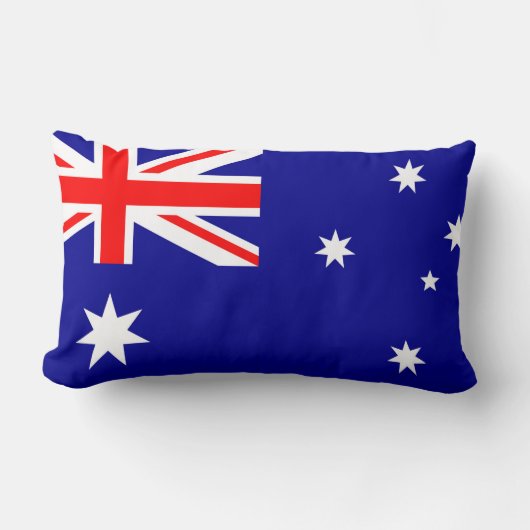 Flagge Australiens Lendenkissen (Vorderseite)