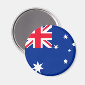 Flagge Australiens Magnet (Vorderseite/Rückseite)