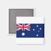 Flagge Australiens Magnet (Vorderseite/Rückseite)