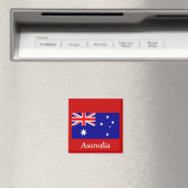 Flagge Australiens Magnet (In Situ (Geschirrspüler))