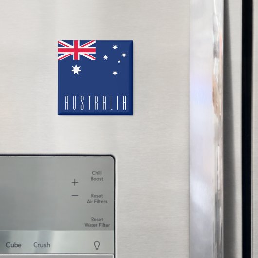 Flagge Australiens Magnet (In Situ (Kühlschrank))