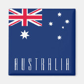 Flagge Australiens Magnet (Vorne)