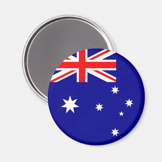 Flagge Australiens Magnet (Vorderseite/Rückseite)