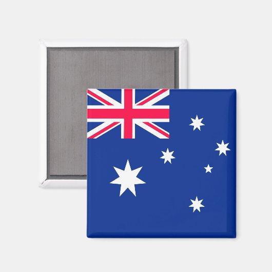 Flagge Australiens Magnet (Vorderseite/Rückseite)
