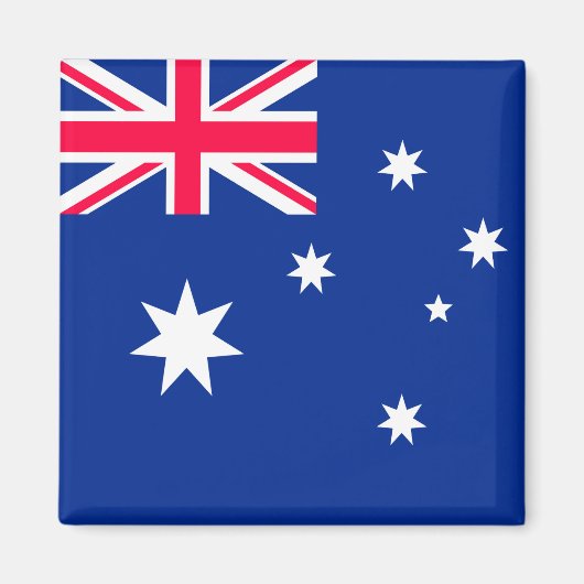 Flagge Australiens Magnet (Vorne)