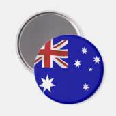 Flagge Australiens Magnet (Vorderseite/Rückseite)