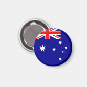 Flagge Australiens Magnet (Vorderseite/Rückseite)