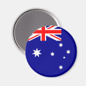 Flagge Australiens Magnet (Vorderseite/Rückseite)