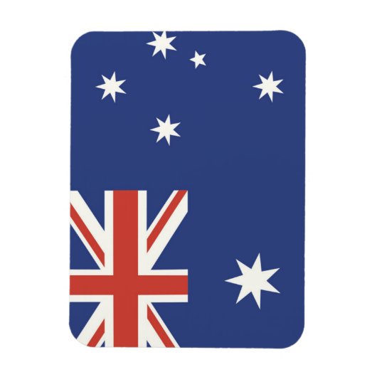 Flagge Australiens Magnet (Vertikal)