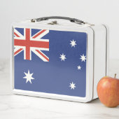 Flagge Australiens Metall Brotdose (Beispiel)