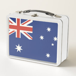 Flagge Australiens Metall Brotdose