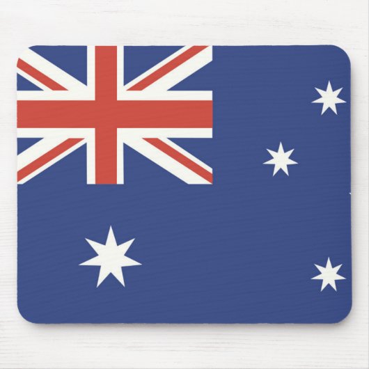 Flagge Australiens Mousepad (Vorne)