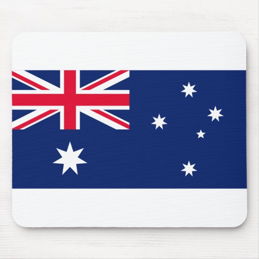 Flagge Australiens Mousepad (Vorne)