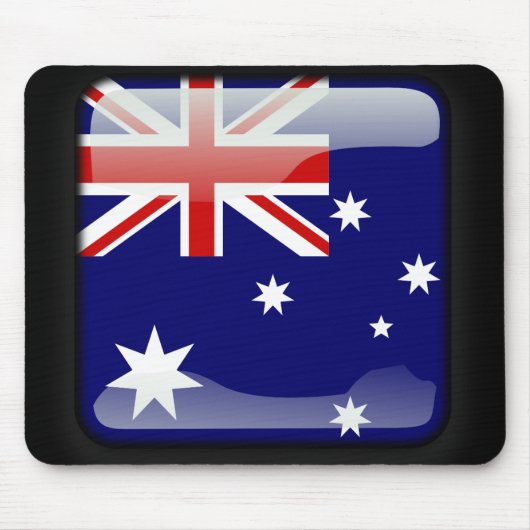 Flagge Australiens Mousepad (Vorne)