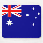Flagge Australiens Mousepad (Vorne)