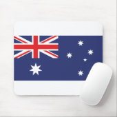 Flagge Australiens Mousepad (Mit Mouse)